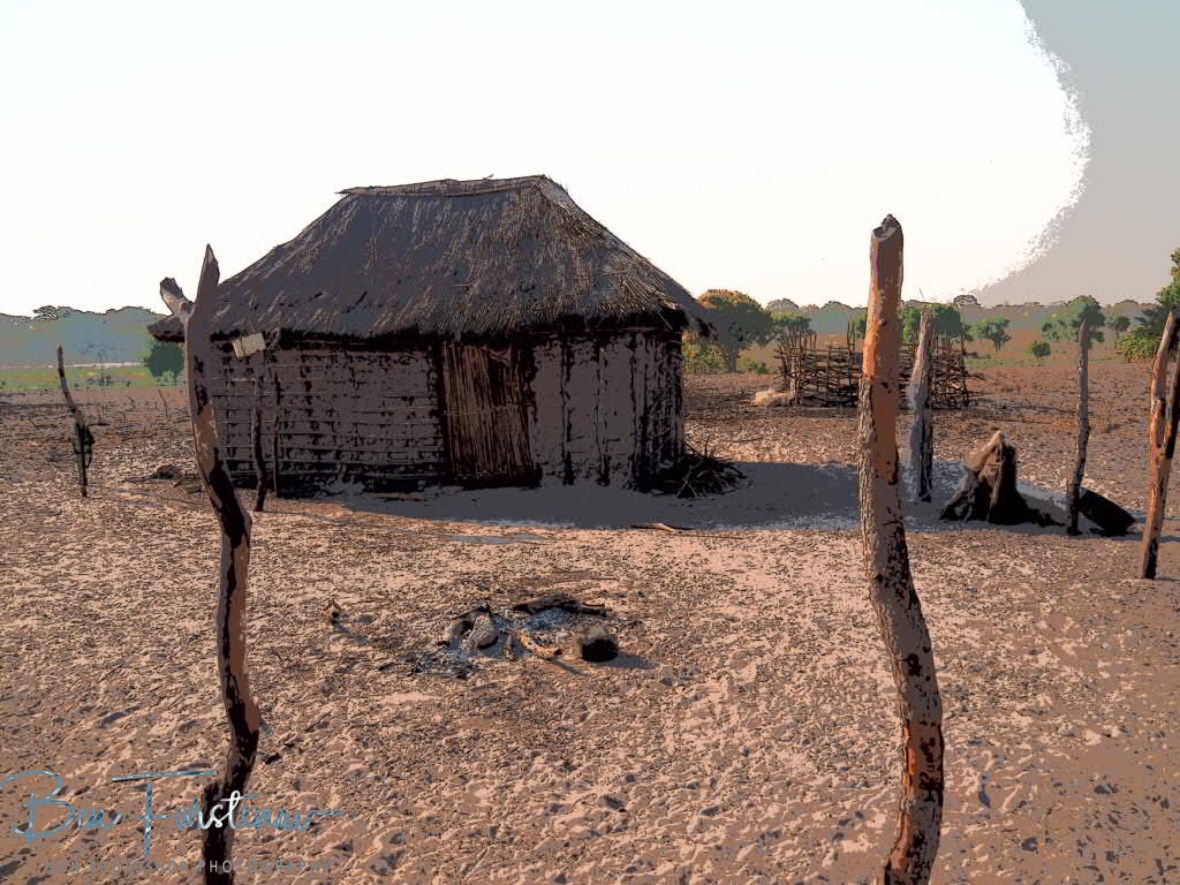 Another small community, Liuwa Plains National Park, Zambia 
