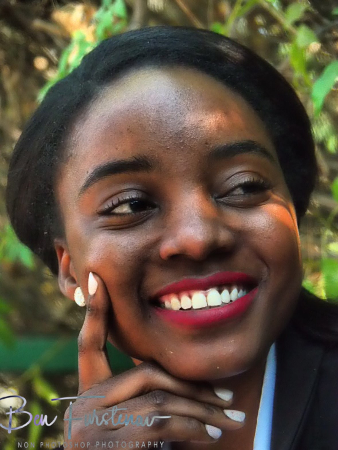 Sego’s friendly smile, Maun, Botswana