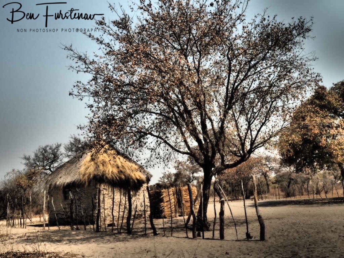 Xai-Xai village, Kalahari desert, Botswana 