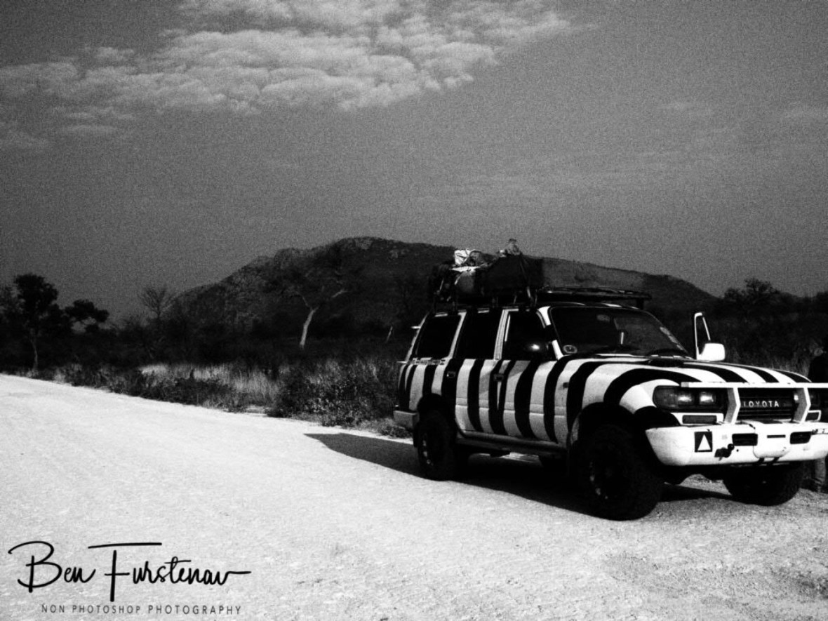 Zimba and Tsolido Hills, Kalahari desert, Botswana