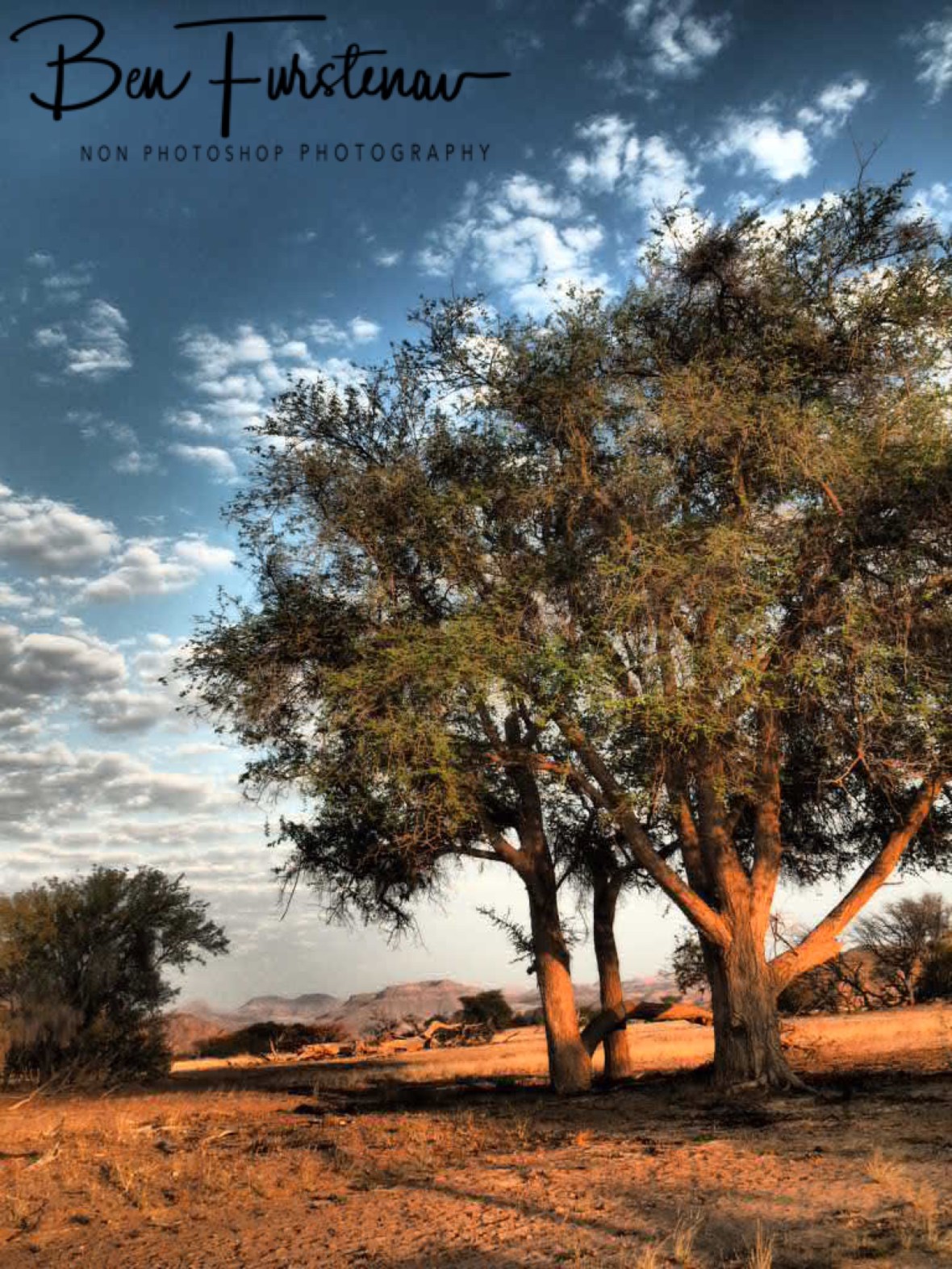 Clouds add to any landscape photo, Damaraland, Namibia