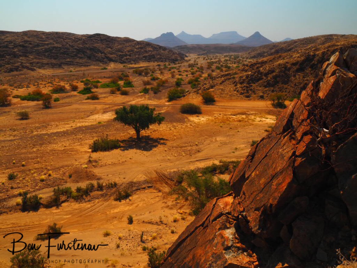 Slate rock mountains, Damaraland, Namibia