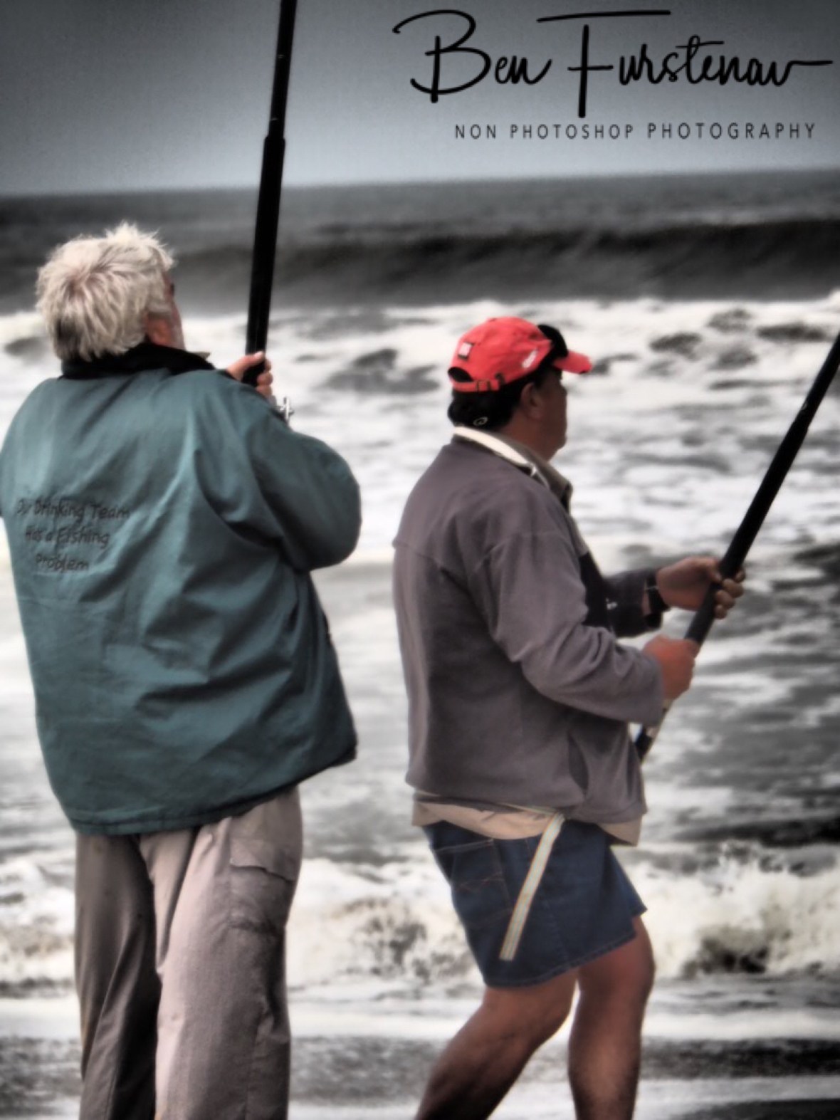 All hands on, Henties Bay, Namibia