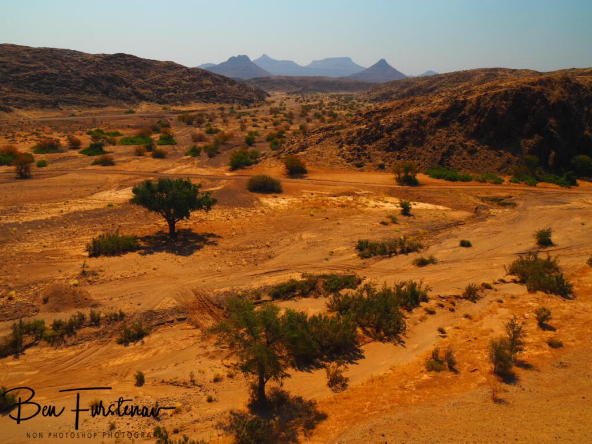 Riverbed highway, Damaraland, Namibia