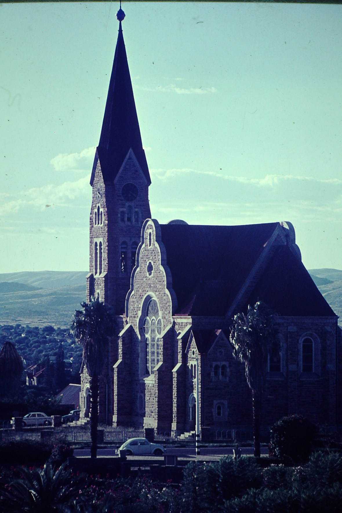 Christuskirche in the 70’ies, Windhoek, Namibia