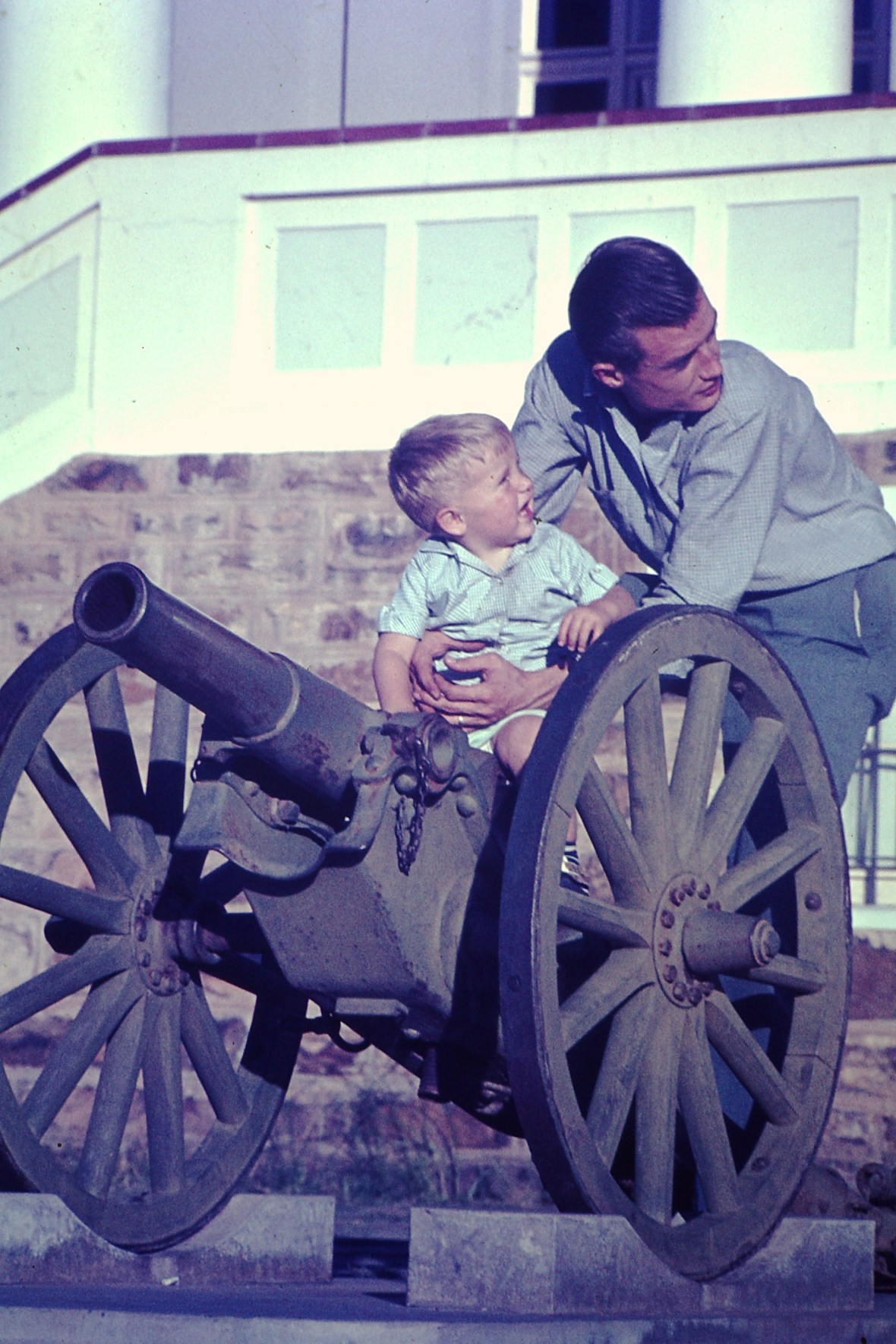 Nobby always liked cannons, Windhoek, Namibia