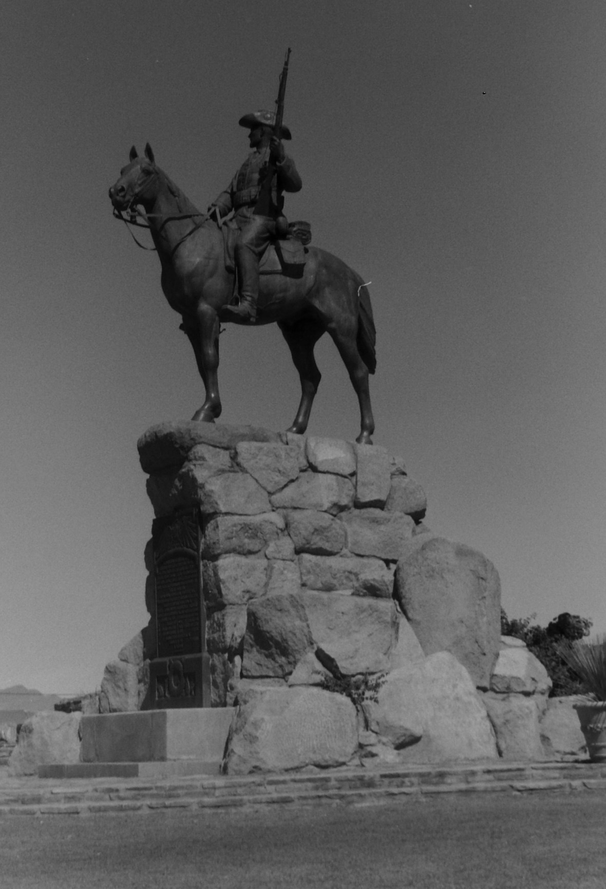Reiterdenkmal in Windhoek, Namibia