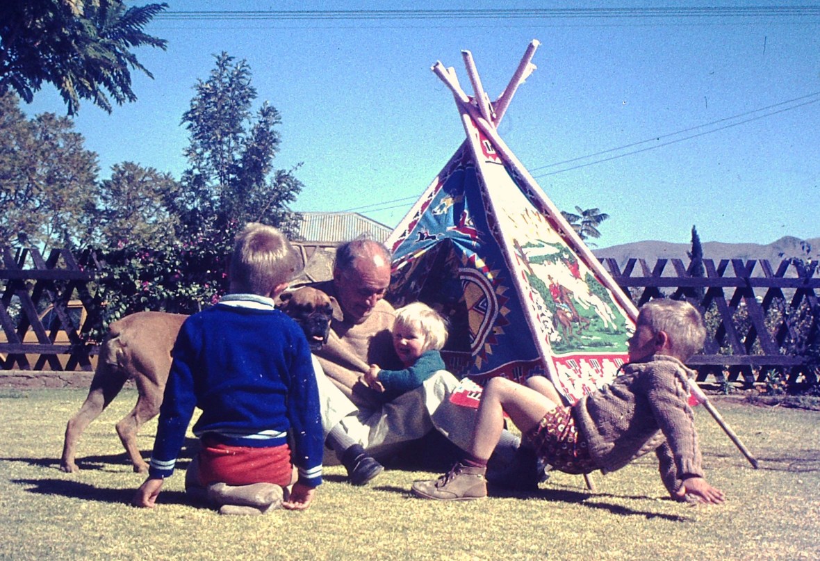 Grandchief arrived, Windhoek, Namibia