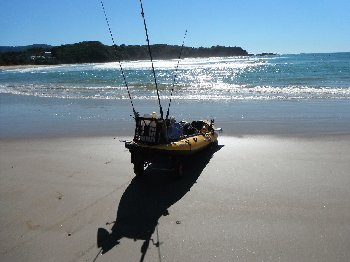 Maniyak ready to go from Diggers Beach, New South Wales, Australia