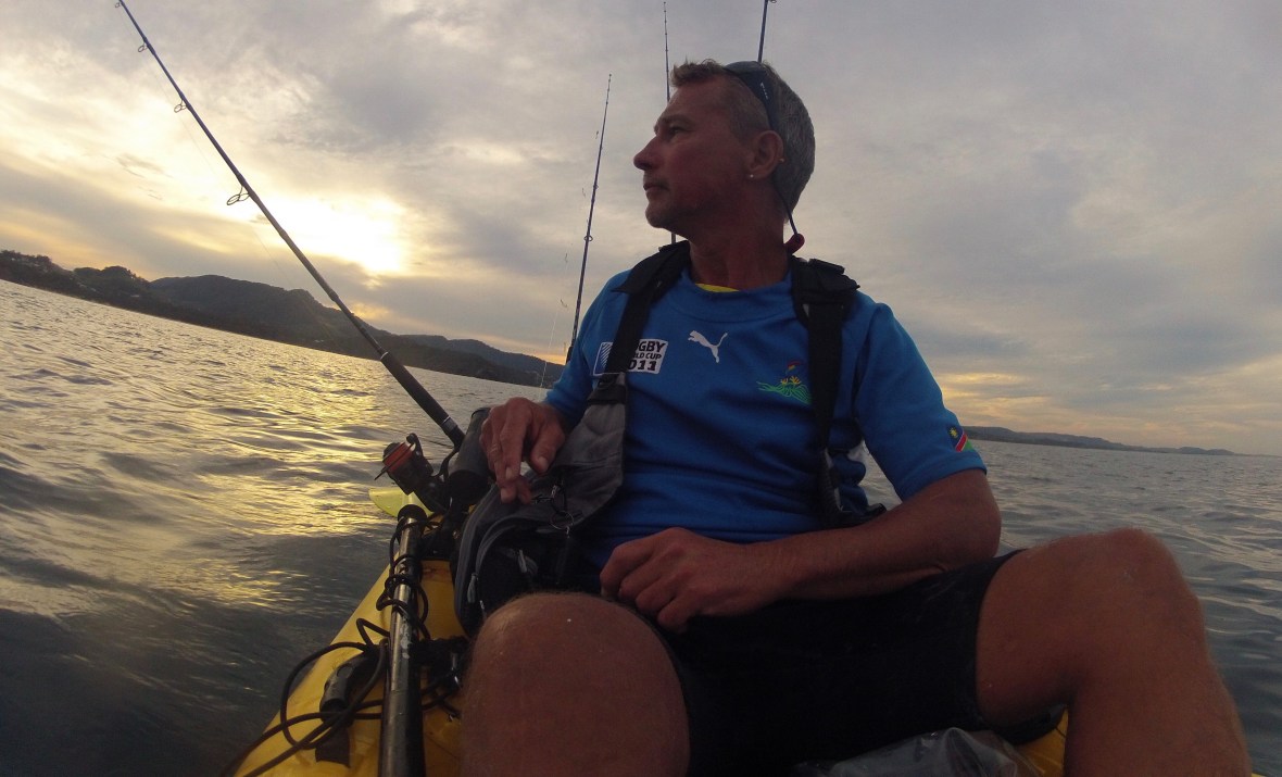 Enjoying tranquility, Diggers Beach, New South Wales, Australia