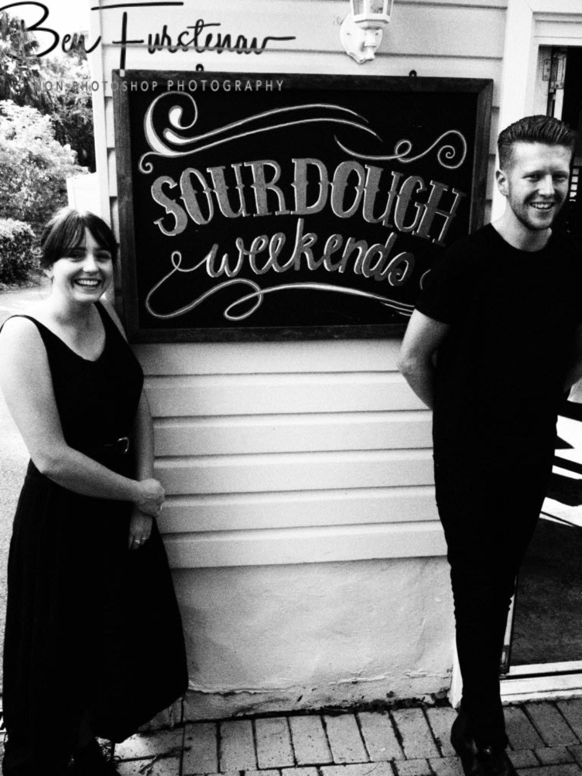 Friendly and happy sales staff at Harvest Cafe, Newrybar, New South Wales, Australia