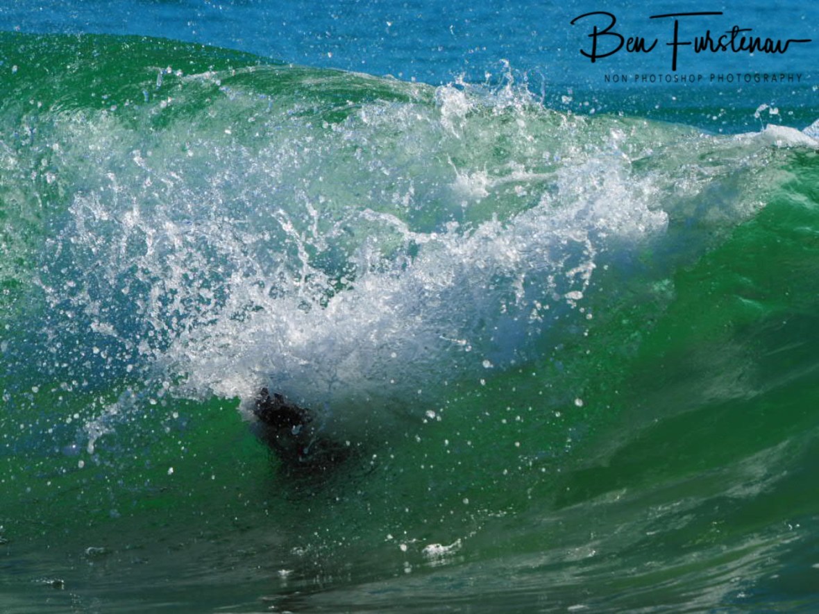 Splish Splash, I am taking a bath at Diggers Beach, New South Wales, Australia 