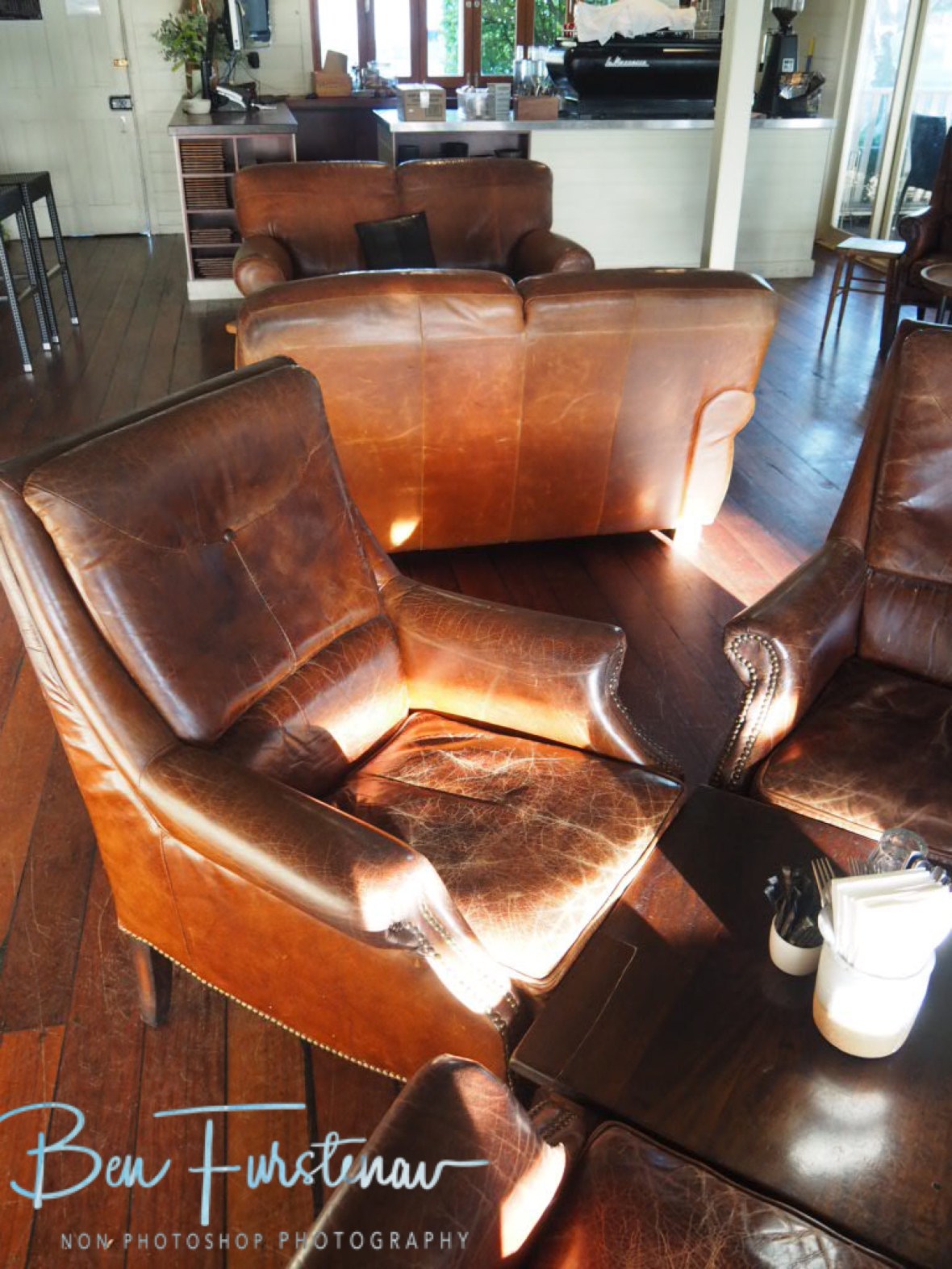 Entrance and Cafe area at Harvest Cafe restaurant, Newrybar, New South Wales, Australia