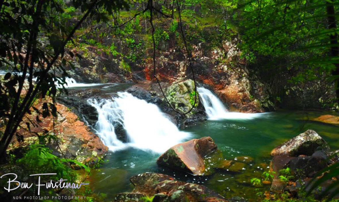 Twin Falls at Finch Hatton Gorge, Eungalla National Park, Queensland, Australia