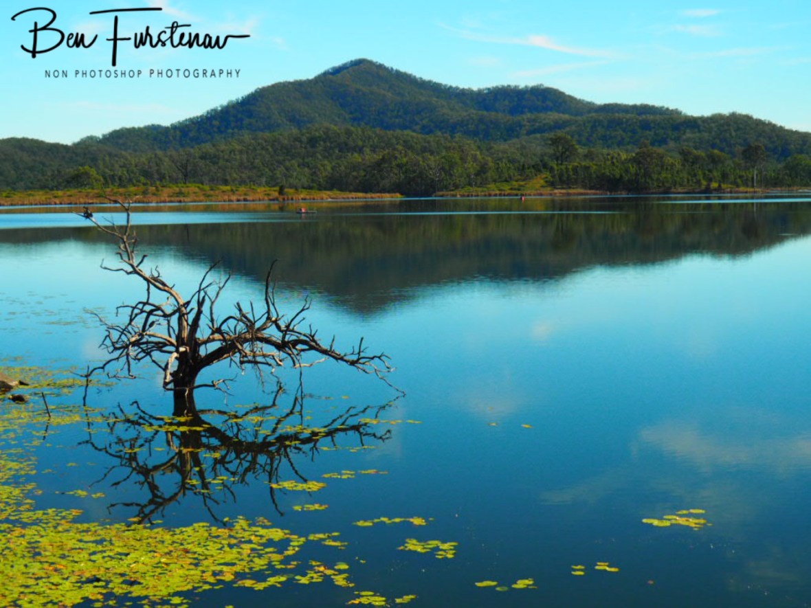 Awesome calm day at Lake Wyralong, Queensland, Australia
