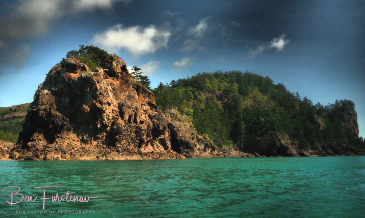 Northern headland at Cape Hillsborough, Queensland, Australia 