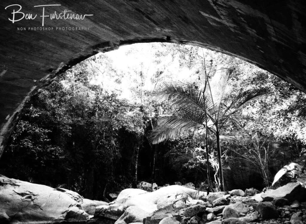 See through view at Little Crystal Creek, Northern Queensland, Australia 