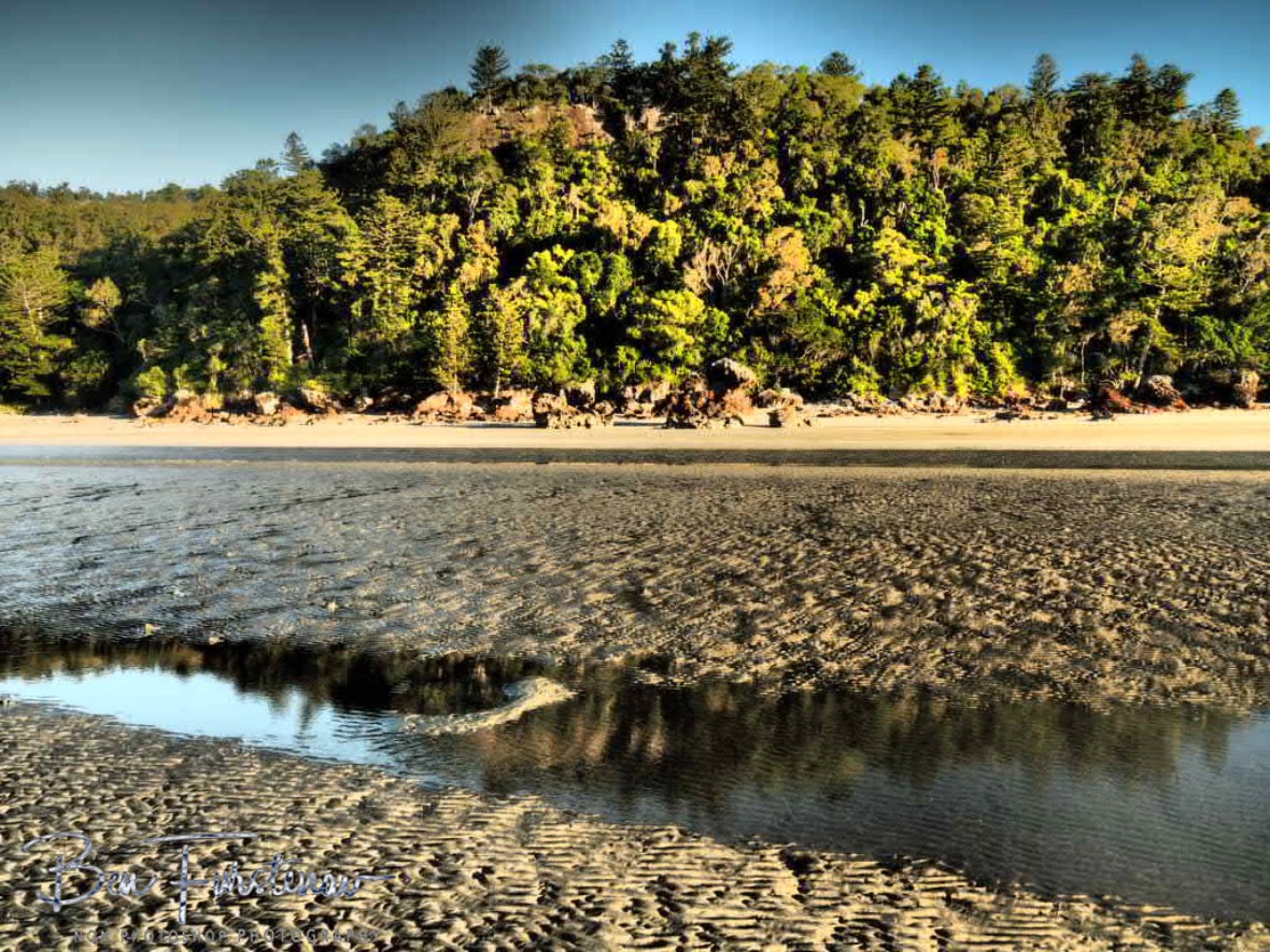 Steep ledges along the headland at Cape Hillsborough, Queensland, Australia 
