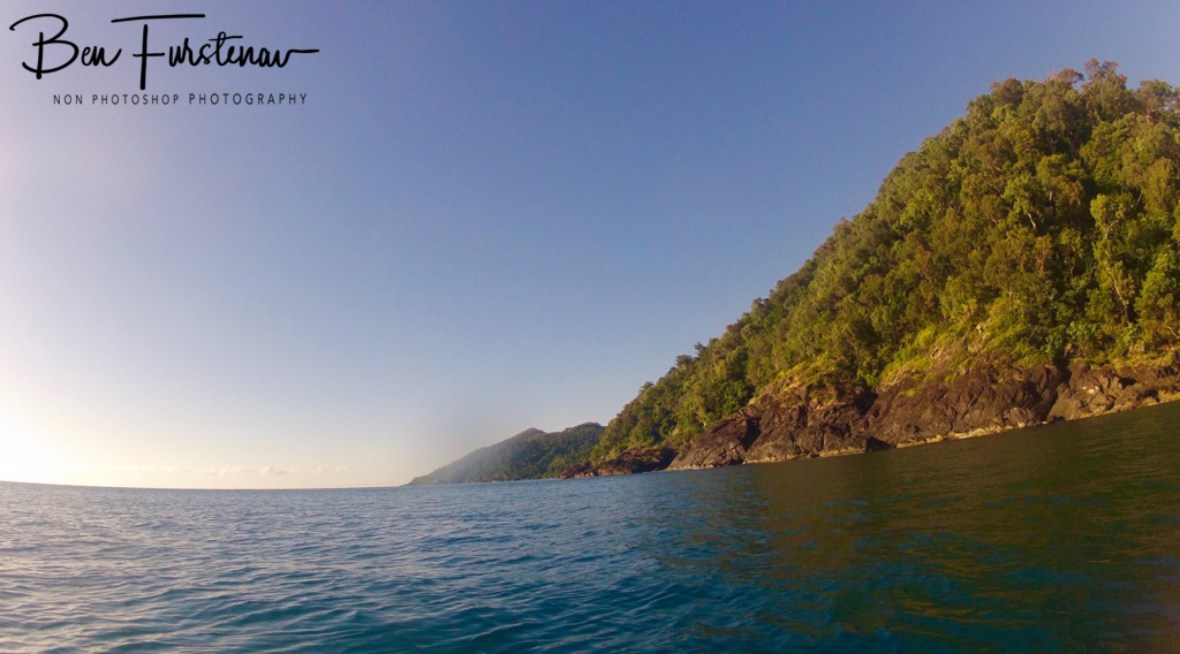 Looking South from Dunk Island’s Northern Tip, Mission Beach, Tropical Queensland, Australia 