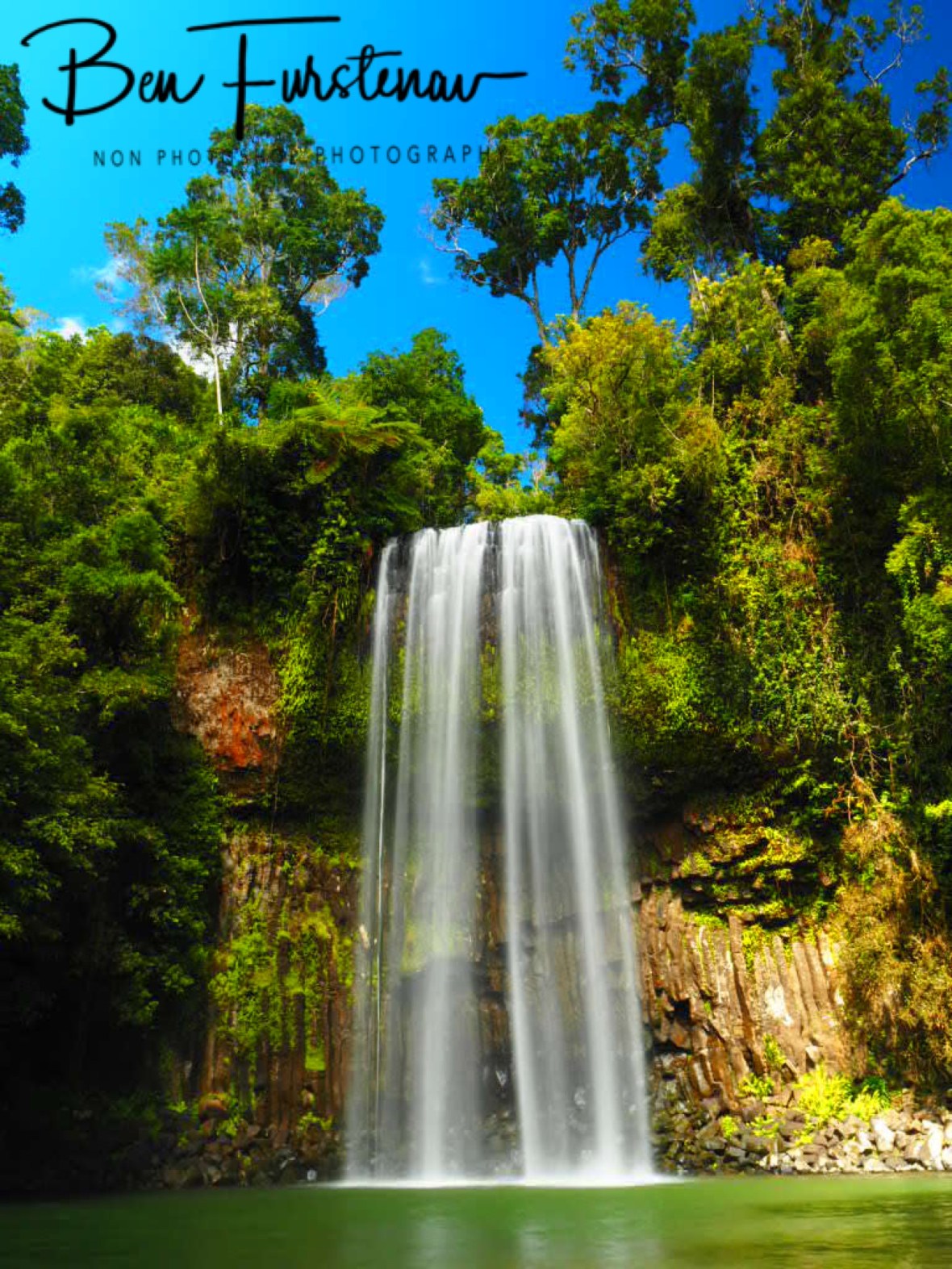 Millaa Millaa Falls on a sunny day, Atherton Tablelands, Far North Queensland, Australia