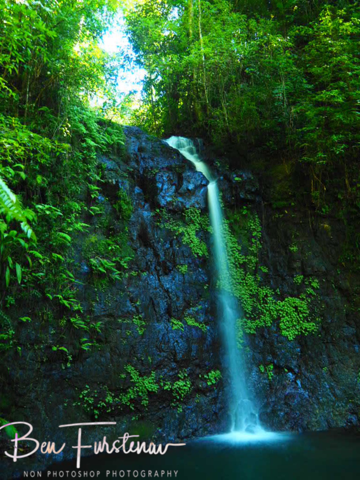 Straw-like Nandroya Falls, Atherton Tablelands, Far North Queensland, Australia