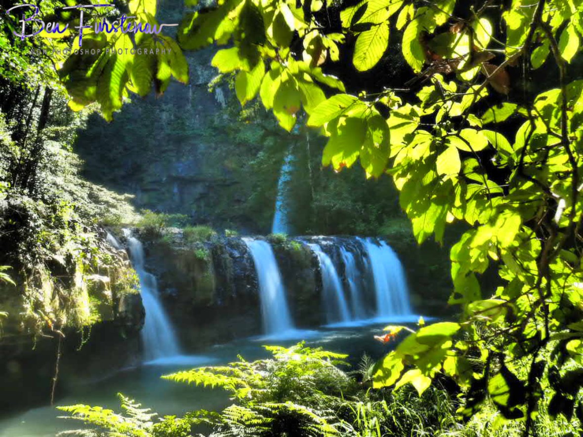 Waterfall centres, Atherton Tablelands, Far North Queensland, Australia 