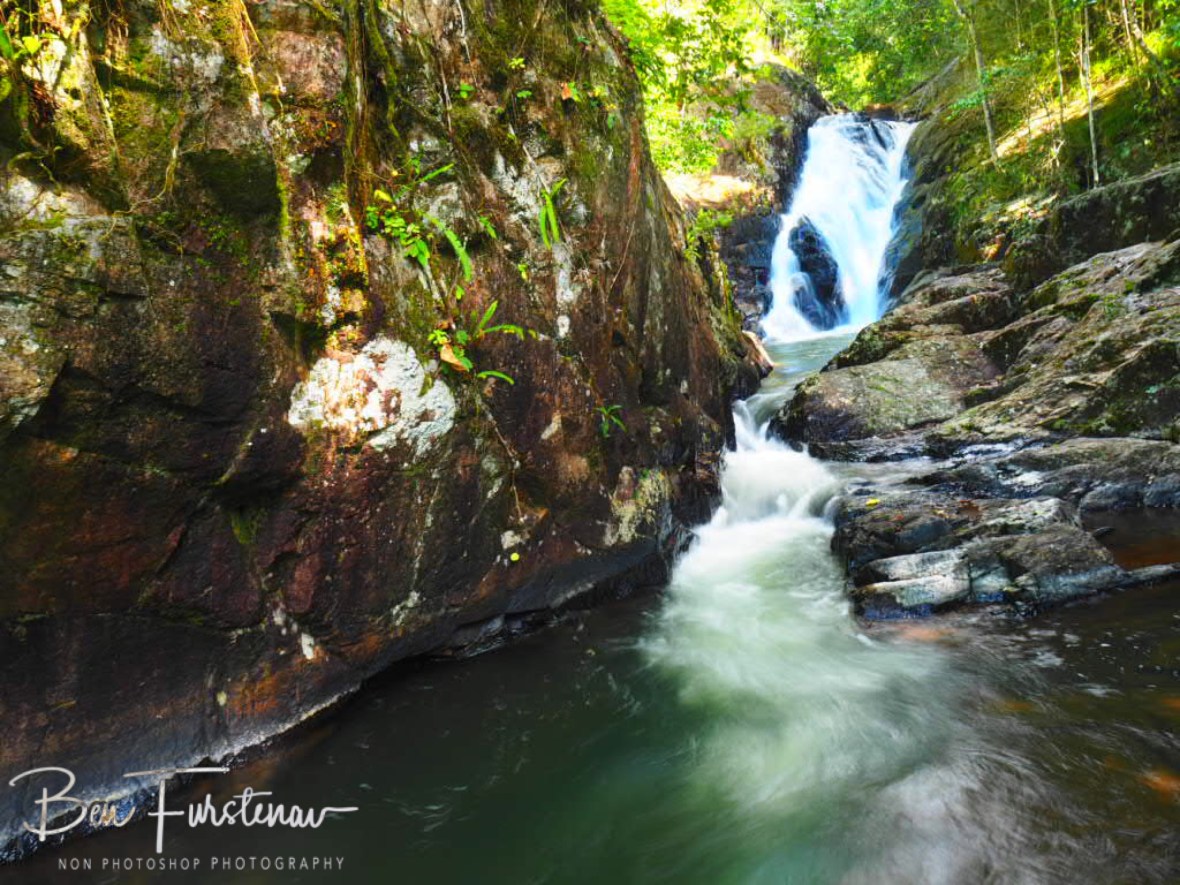 Moss covered giant boulders at Atherton Tablelands, Far North Queensland, Australia 