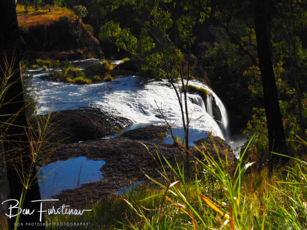 Drop off point for Big Millstream Falls at Atherton Tablelands, Far North Queensland, Australia 