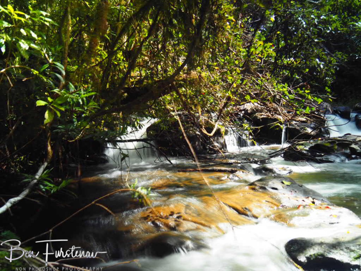 Creek diversion at Atherton Tablelands, Far North Queensland, Australia 