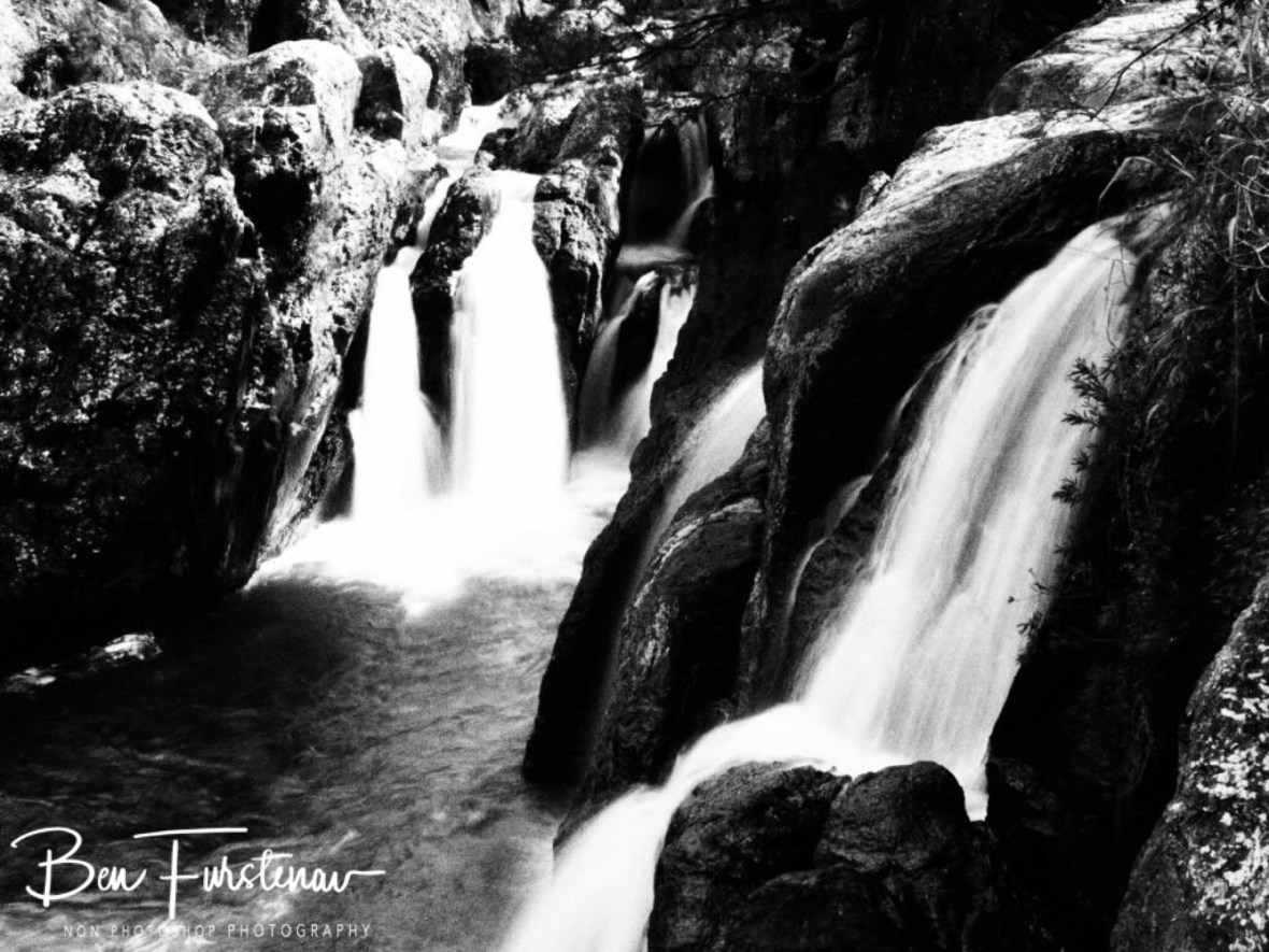 Dramatic waters in black and white, Atherton Tablelands, Far North Queensland, Australia