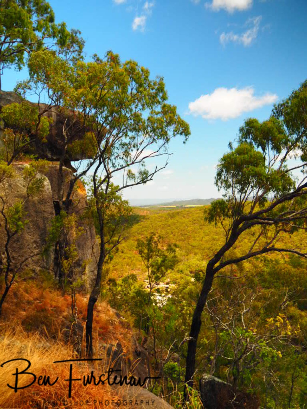 Oversized boulders at Davies Creek Falls, Atherton Tablelands, Far North Queensland, Australia 