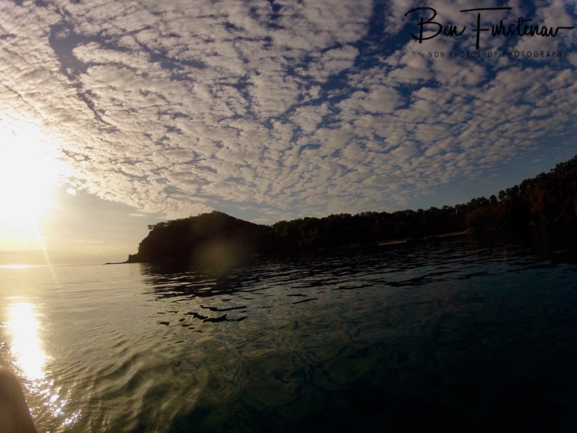 Fascinating view over Double Island at  Palm Cove, Tropical Queensland, Australia 