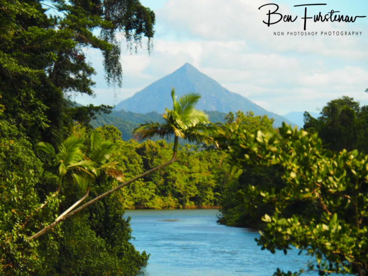 Distant peaks  at Babinda, Tropical Northern Queensland, Australia 