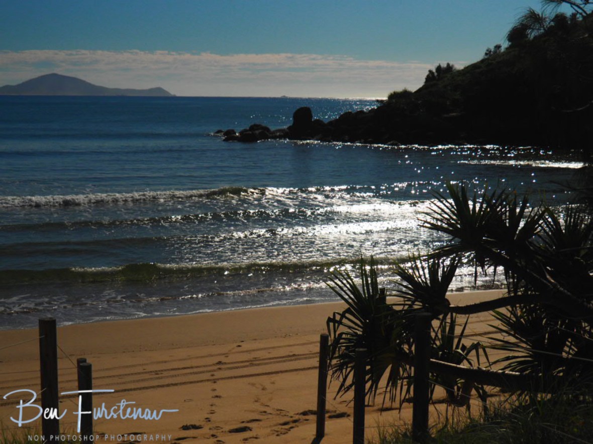 Caravan park borderline @ Hat Head, Northern New South Wales, Australia
