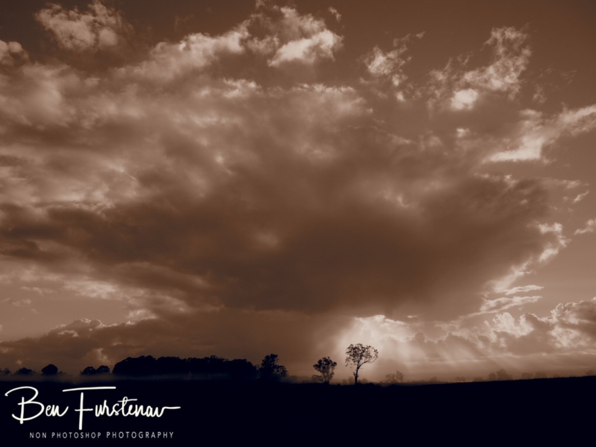 Flaming @ Lismore area, Northern New South Wales, Australia