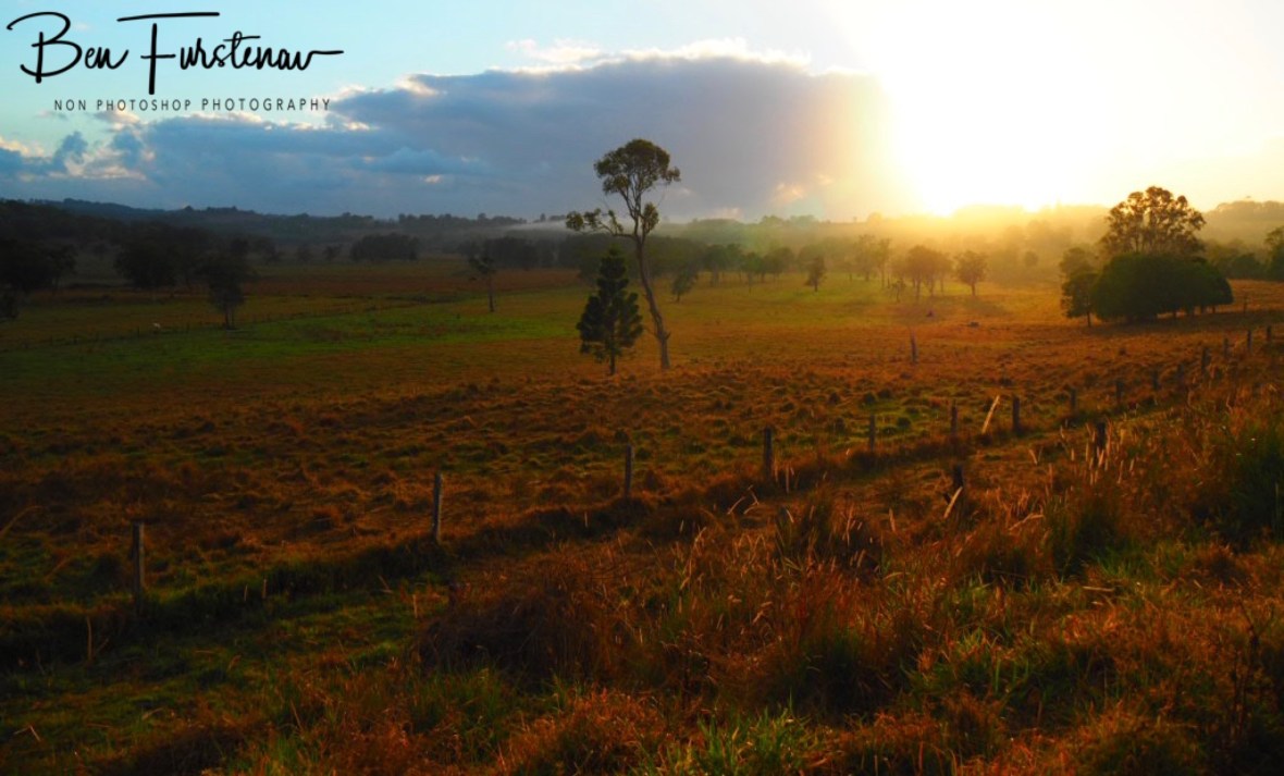 Stunning scenery not far from the coastline @ Lismore area, Northern New South Wales, Australia