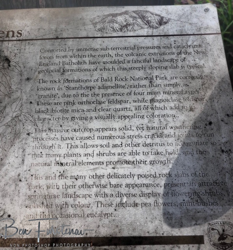 Bald Rock National Park, Tenterfield, Northern New South Wales, Australia