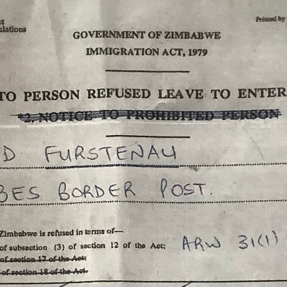 Forbes Border Post, Zimbabwe, Africa
