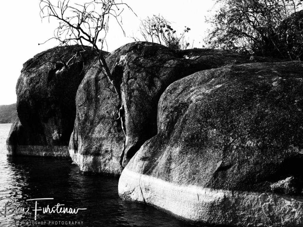 Otter Point, Cape MacClear, Lake Malawi, Malawi, Africa