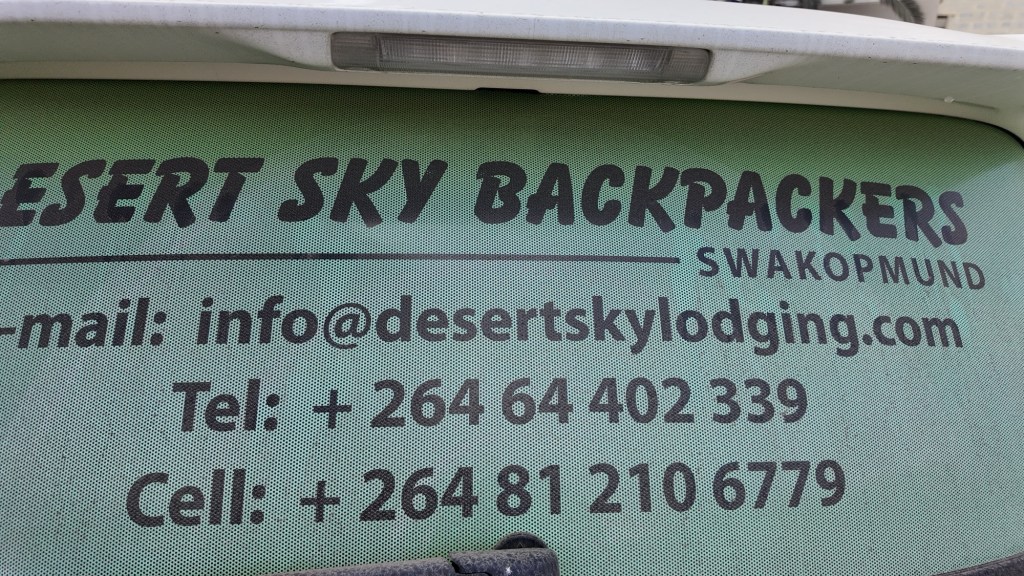 Desert Sky Backpackers and Camping, Swakopmund, Namibia, Africa